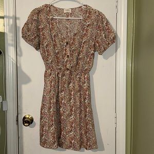 Floral Dress, Fall style